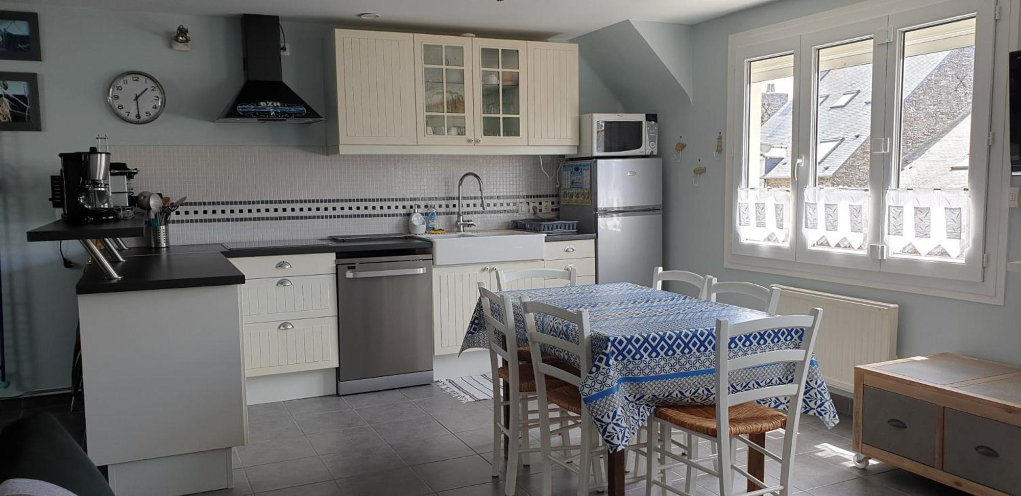 Port De La Houle - Beau 3 Pieces Classe 3 Etoiles Avec Garage Prive Cancale Exterior photo